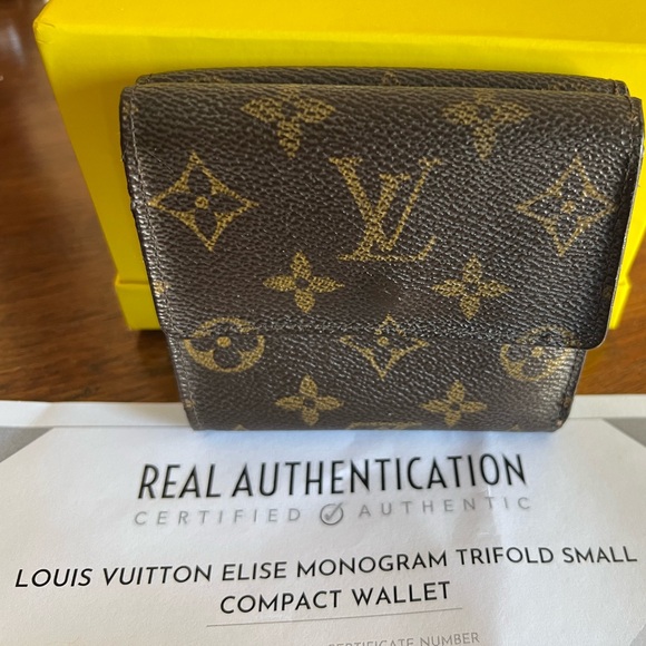 Louis Vuitton Handbags - Louis Vuitton Elise Monogram Trifold Wallet Authenticated!